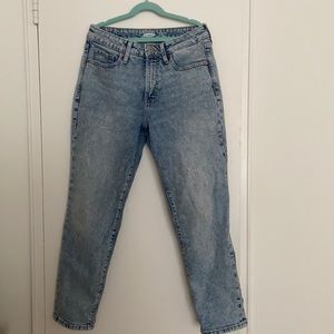 Old Navy jeans high waist light blue sz 2 petite